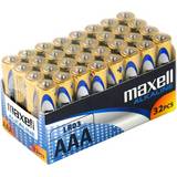 AAA (LR03) - Batterier - Engangsbatterier Batterier & Opladere Maxell LR03 AAA Compatible 32-pack