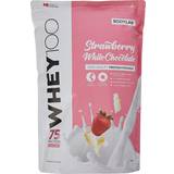 Jordbær - Pulver Proteinpulver Bodylab Whey 100 Strawberry White Chocolate 1kg 1 stk