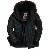 Superdry Elastan/Lycra/Spandex Overtøj Superdry Everest Parka Jacket - Black