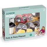 Metal Rollelegetøj Junior Home Pots & Pans Playset