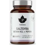 Pureness Saltsyra Betein HCL + Pepsin 60 stk