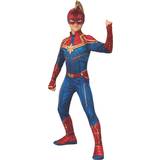 Superhelte & Superskurke Dragter & Tøj Rubies Captain Marvel Deluxe Hero Suit Childrens