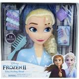 Plastlegetøj - Stylingdukker Dukker & Dukkehus Disney Frozen 2 Basic Elsa Styling Head