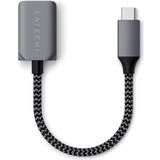Grå - Han – Hun - USB-kabel Kabler Satechi USB-A-USB-C M-F 3.0 Adapter