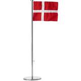 Rød Festartikler Zone Denmark Table Decorations Flagpole Danish Flag White/Red