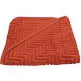 Rød Babyhåndklæder Filibabba Zigzag Towel Rust