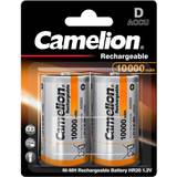 Genopladelige batterier d Camelion NiMH D Rechargeable Compatible 2-pack