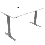 Ja (Elektrisk) - Naturfarvet Skrivebord ConSet Hæve/Sænke Skrivebord 80x160cm