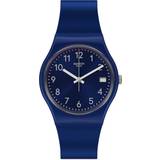 Swatch Herre Armbåndsure Swatch Silver in Blue (GN416)