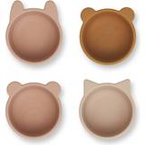 Liewood Malene Silicone Bowl 4-pack