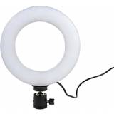Led selfie lys INF Rotatable Selfie on Stand with LED Light 25cm