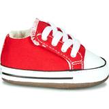 Tekstil Lær at gå-sko Converse Infant Chuck Taylor All Star Cribster - Red