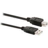 Valueline USB-kabel Kabler Valueline CCA USB A - USB B 2.0 2m