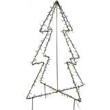 Metal - Sort Julebelysning Nordic Winter Christmas Trees Julelampe 120cm