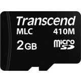 2 GB - microSDHC Hukommelseskort Transcend 410M MLC microSDHC Class 10 2GB