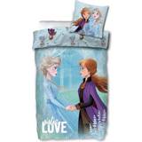 Prinsesser Sengesæt Børneværelse Disney Frozen Elsa & Anna Bedding 100x140cm