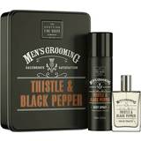 Gaveæsker på tilbud Scottish Fine Soaps Thistle & Black Pepper Fragrance Duo Gift Set EdT 50ml + Body Spray 150ml