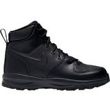 Nike Støvler Børnesko Nike Manoa Leather PS - Black/Black/Black