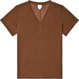 Lyocell Graviditets- & Ammetøj Boob The Shirt V-Neck Cinnamon