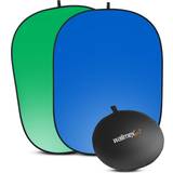 Fotobaggrunde Walimex Foldable Background Blue/Green 150x210cm