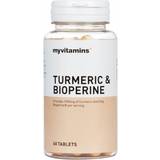 Myvitamins Kosttilskud Myvitamins Turmeric & Bioperine 60 stk