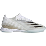 Adidas 48 ½ Fodboldstøvler adidas X Ghosted.1 Indoor M - Cloud White/Core Black/Met.Gold Melange