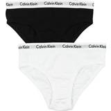 Calvin Klein Undertøj Børnetøj Calvin Klein Bikini Brief 2-pack - White/Black (G80G895000)