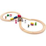 Tog Addo Play Woodlets 30 Piece Train Set