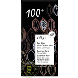 Chokolade Vivani Superior Dark 100+ with Cocoa Nibs 80g