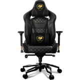 Lumbalpude - PVC læder Gamer stole Cougar Armor Titan Pro Gaming Chair - Royal Version