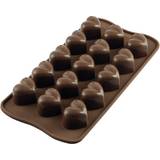 Hjerte silikone Silikomart Monamour Chokoladeform