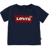 Trykknapper T-shirts Børnetøj Levi's Batwing T-shirt - Dress Blues (6E8157-U09)