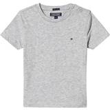 Trykknapper T-shirts Børnetøj Tommy Hilfiger Essential Organic Cotton T-shirt - Grey Heather (KB0KB04140-004))