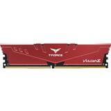 DDR4 - Rød RAM TeamGroup T-Force Vulcan Z Red DDR4 3600MHz 2x16GB (TLZRD432G3600HC18JDC01)