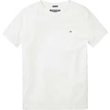 122 - Jersey Børnetøj Tommy Hilfiger Essential Organic Cotton T-shirt - Bright White (KB0KB04140-123)