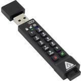 4 GB USB Stik Apricorn USB 3.1 Aegis Secure Key 3NX 4GB