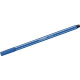 Stabilo Tekstilpenne Stabilo Pen 68 Fibre Tip Dark Blue 1mm