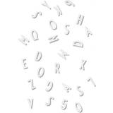Hvid Bogstaver Børneværelse Design Letters Letters for Message Boards Small