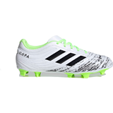 40 ⅓ - 8,5 Fodboldstøvler adidas Copa 20.4 FG Boots M - Cloud White/Core Black/Signal Green