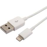 Essentials USB A Kabler Essentials MFI USB A-Lightning 1m