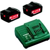 Metabo Værktøjsopladere Batterier & Opladere Metabo Basic Set 12V LiHD