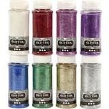 CChobby Farver CChobby Glitter Mixed Colours 8-pack
