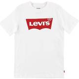 Levi's Piger Overdele Levi's Kid's Batwing Tees - White