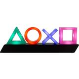 Multicoloured Natlamper Børneværelse Paladone PlayStation Icons Light Natlampe
