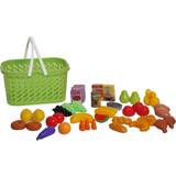 Plastlegetøj Legetøjsmad Junior Home Shopping Basket 40 pcs