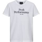 Peak Performance Drenge Overdele Peak Performance Junior Original Tee - White (G66760032-089)