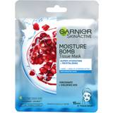 Mørke rande Ansigtsmasker Garnier Moisture Bomb Pomegranate Hydrating Face Sheet Mask