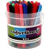Vandbaseret Fyldepenne CChobby Colortime Fountain Pens 5mm 42-pack