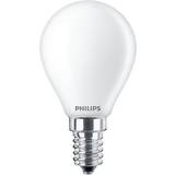 E14 - Normale Lyskilder Philips Candle 8cm LED Lamps 6.5W E14
