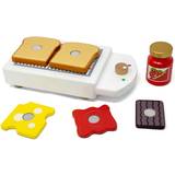 Legetøjsmad på tilbud MaMaMeMo Wooden Toaster Set